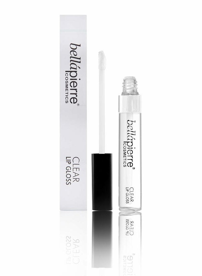 Clear Lip Gloss | 100% Natural Formulation | Non-Toxic and Paraben Free | Long Lasting & Nourishing - Clear