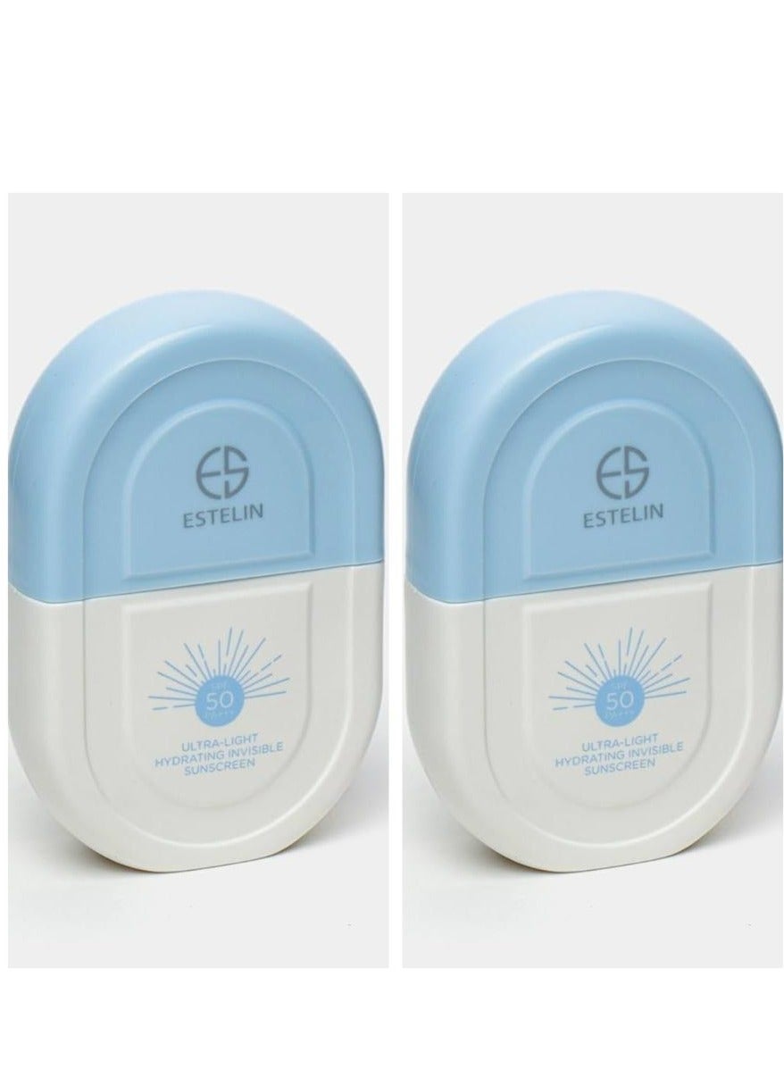 Ultra Light Invisible Sunscreen SPF 50 PA+++ - ,50g 2pcs