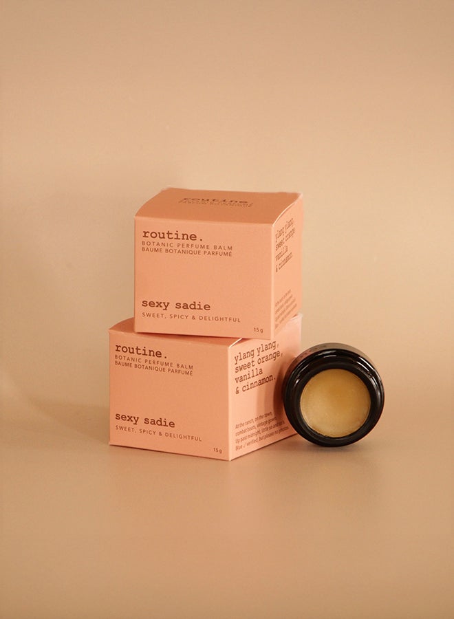 Sexy Sadie Solid Perfume with Ylang Ylang & Patchouli - A Natural, Wax-Based Fragrance for On-the-Go Application, Alcohol-Free (15 g) - image 4