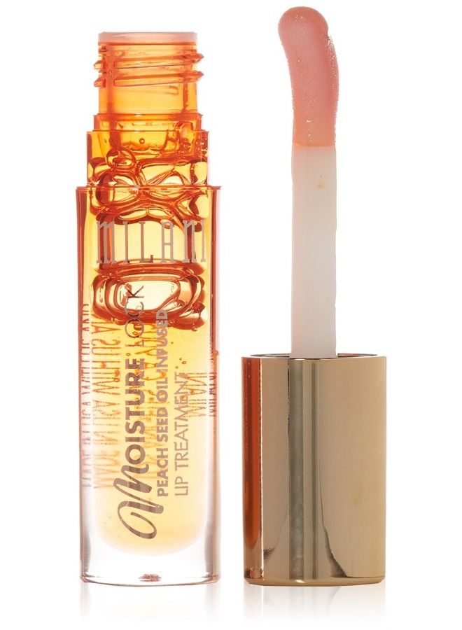 Moisture Lock Oil Infused Lip Treatment, Rejuvenating Peach Mango, 0.10 Ounce
