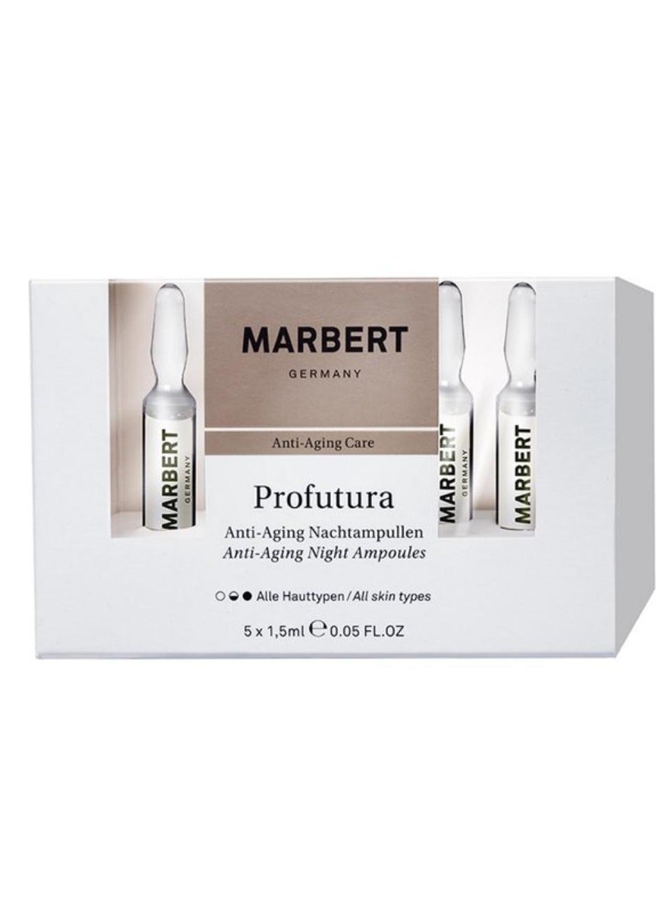 Profutura Anti-Aging Night Ampoules Sérum Facial 5 x 1,5 ml