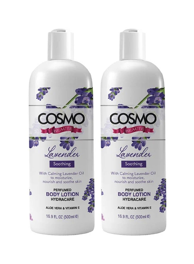 Cosmo Body Lotion Lavender 500Ml Buy 1 Get 1 Free