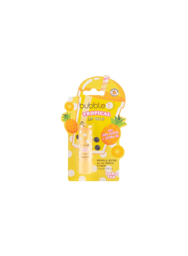 Tropical Fruit Lip Balm - Softens & Smooths Lips, Delivers a Sweet & Exotic Scent (10 ml)