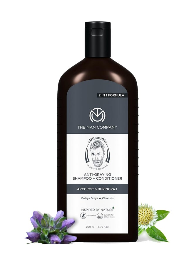 Anti Grey 2-in-1 Shampoo And Conditioner For Men  200 ML