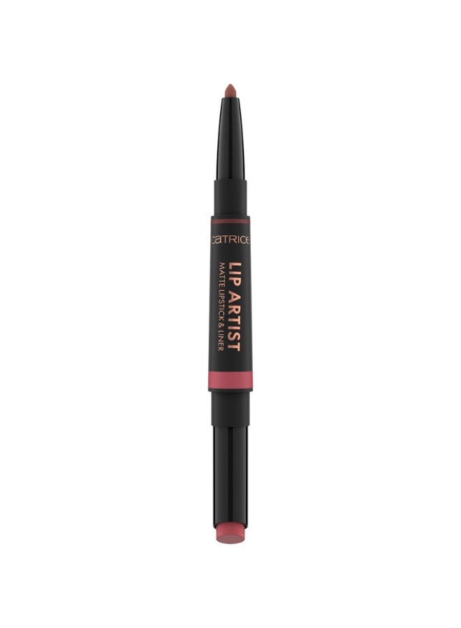 Lip Artist Matte Lipstick And Liner 020