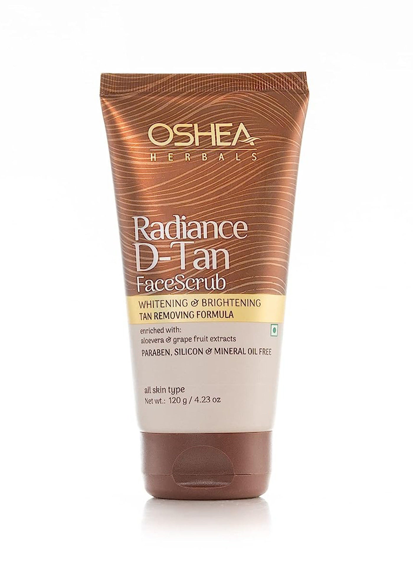Oshea Herbals Radiance D-Tan Face Scrub 120ml