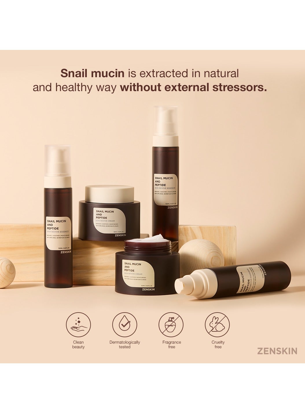 Snail Mucin & Peptide Skin Revive Cream - image 7