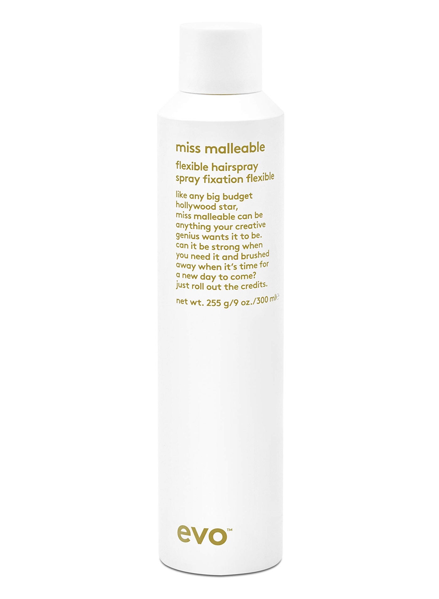 Evo- miss malleable flexible hairspray 300ml