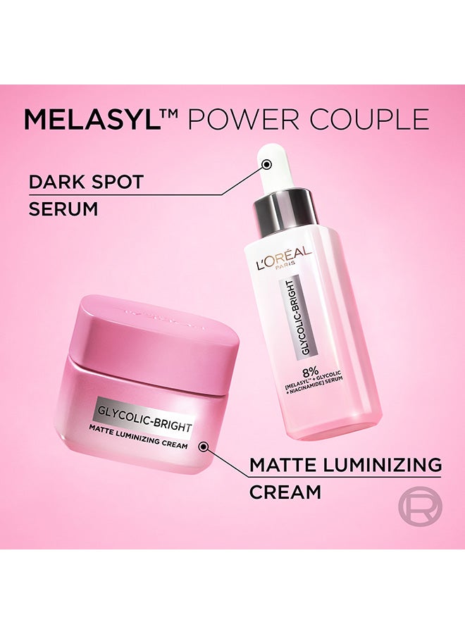 Glycolic Bright Matte Luminizing Cream, Instant Glow Booster, Fades Dark Spots, 50ml - image 9