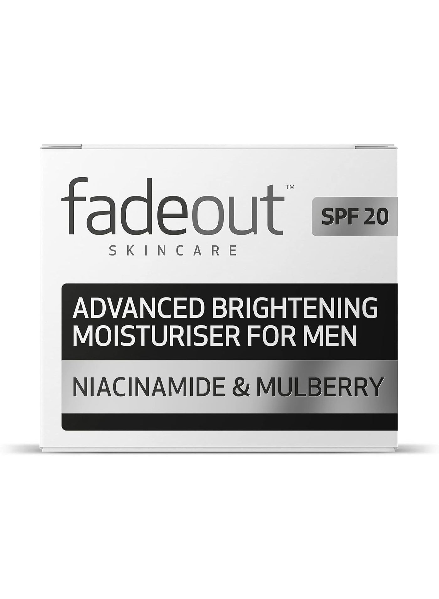 Fade out Advance Brightening Day Cream with SPF20 Moisturiser Face Cream for Dark Spots and Hyperpigmentation, Dark Circles, Dryness, 50ml