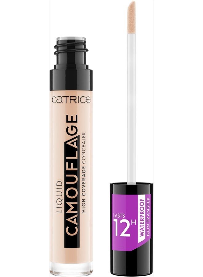 Liquid Camouflage High Coverage Concealer | Ultra Long Lasting Concealer | Oil & Paraben Free | Cruelty Free (001 | Fair Ivory)