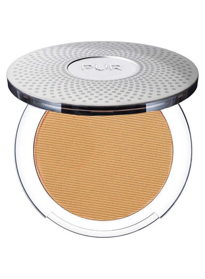 4-in-1 Pressed Mineral Makeup SPF 15 Powder Foundation with Concealer & Finishing Powder - Medium to Full Coverage Foundation Makeup - Cruelty-Free & Vegan Friendly,0.28 Ounce (Pack of 1)