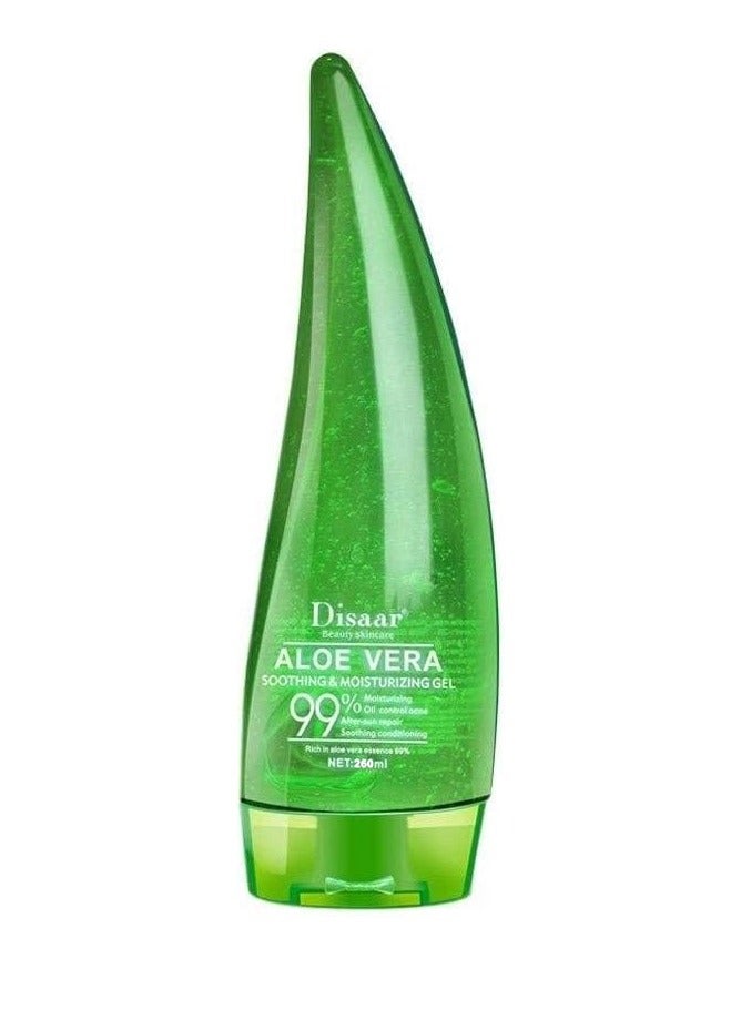 DISAAR Beauty Organic Natural Moist Acne Scar Removing Aloe Vera Face Gel For Men And Women