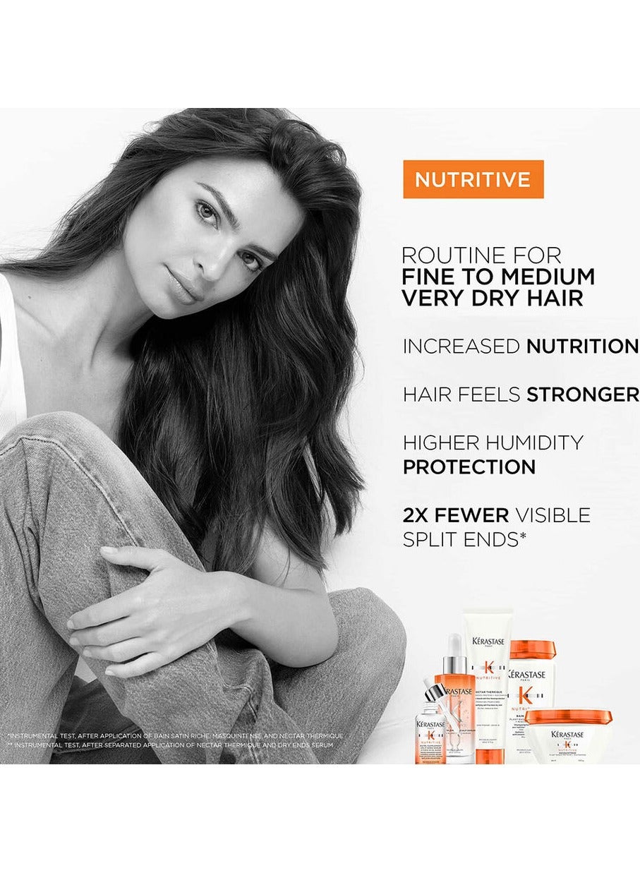 Nutritive Masquintense Riche Deep Nutrition Rich Mask for Very Dry, Medium to Thick Hair 200ml - image 9