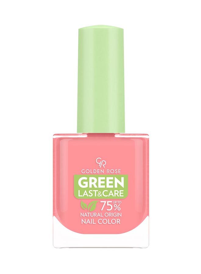 Green Last&Care Nail Color No: 115