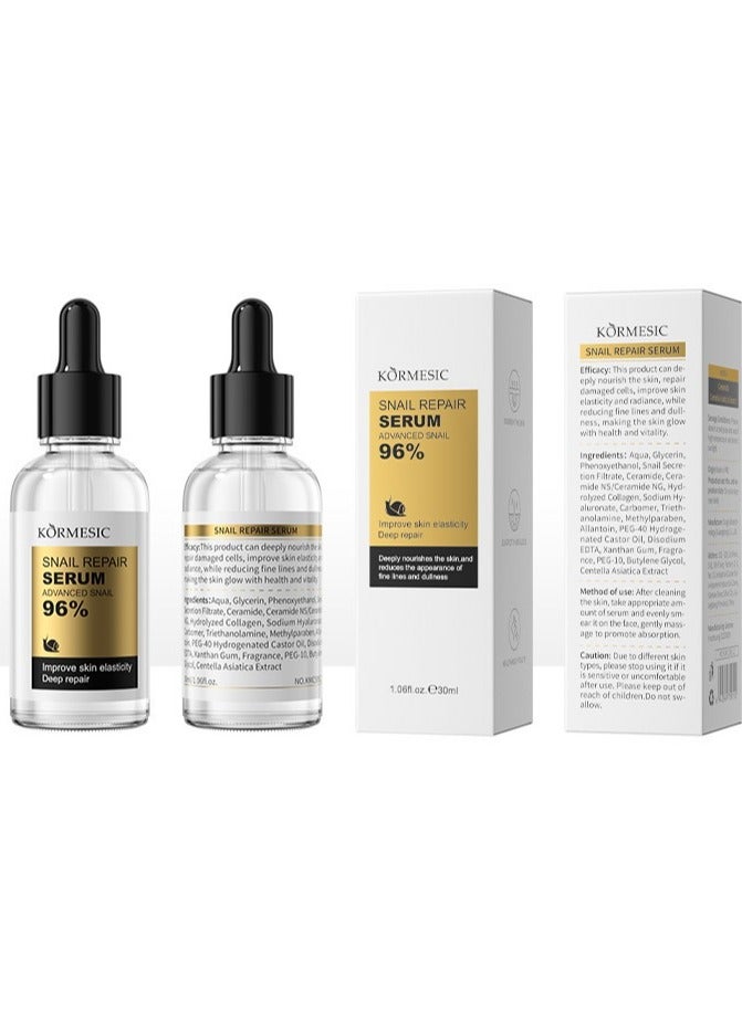 Snail Essence Serum 30ml | Hydrating & Repairing for Skin Elasticity
