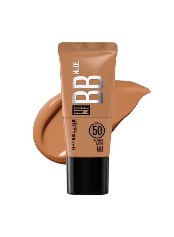 Fit Me Bb Nude Spf 50, 24H Hydration 2% Niacinamide -60