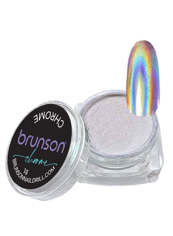 Chrome nail art powder holographic mirror effect nail art manicure pigment