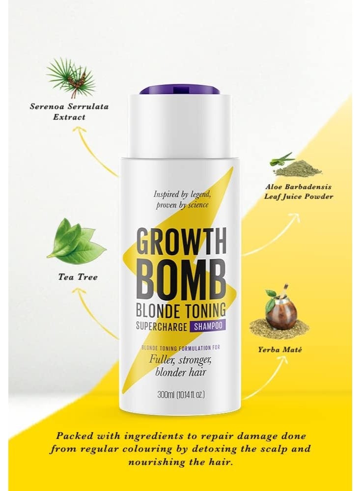 Blonde Toning Shampoo 300ml - image 3