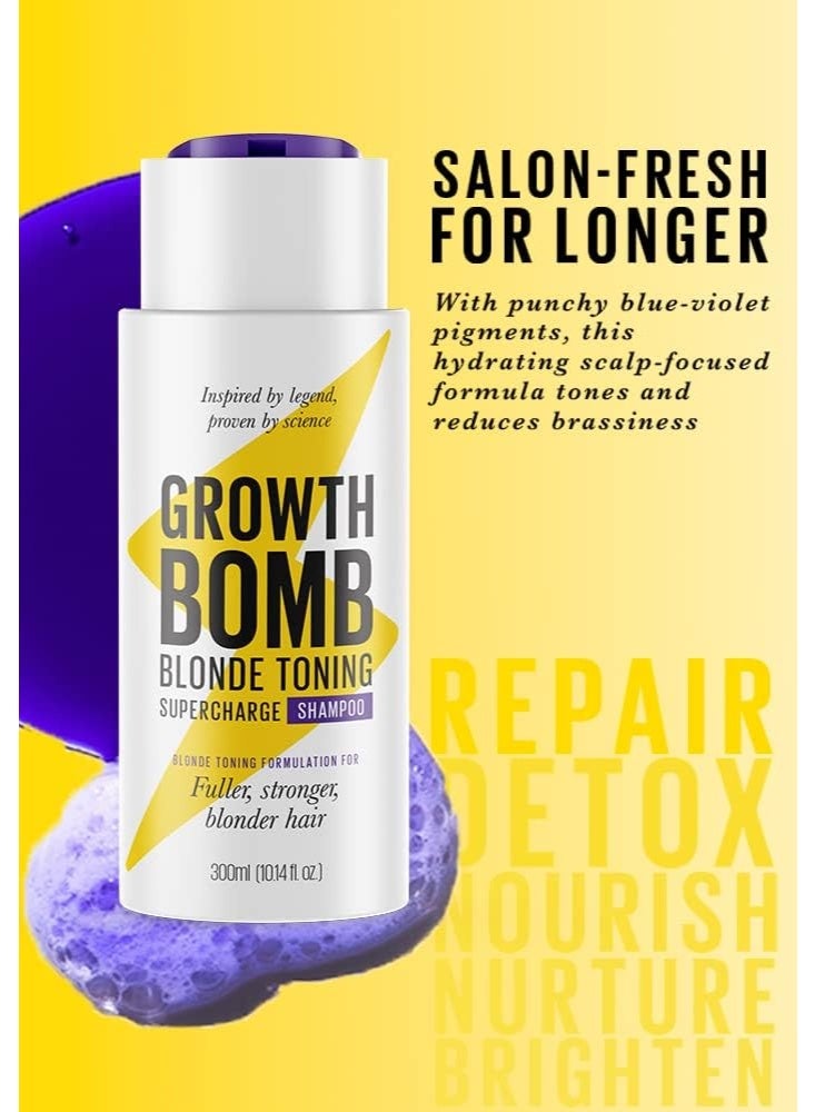 Blonde Toning Shampoo 300ml - image 4