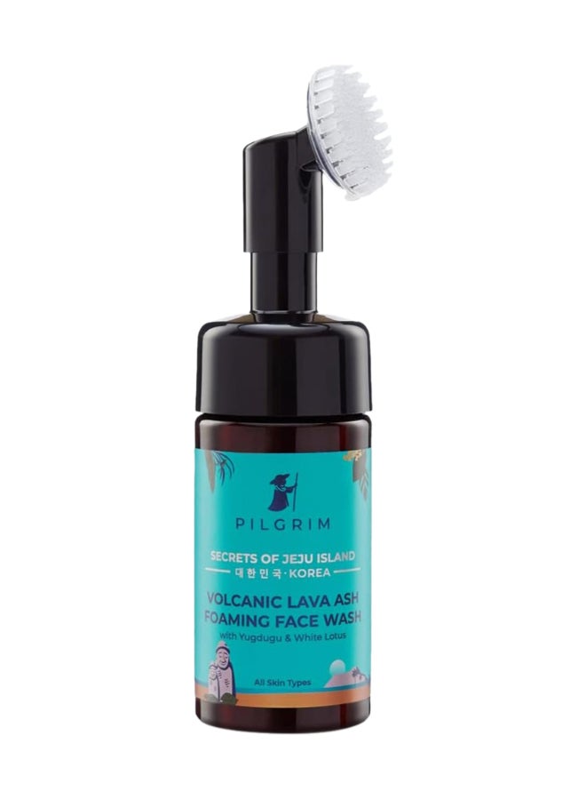 Volcanic Lava Ash Foaming Face Wash with Yugdugu & White Lotus 120 ml