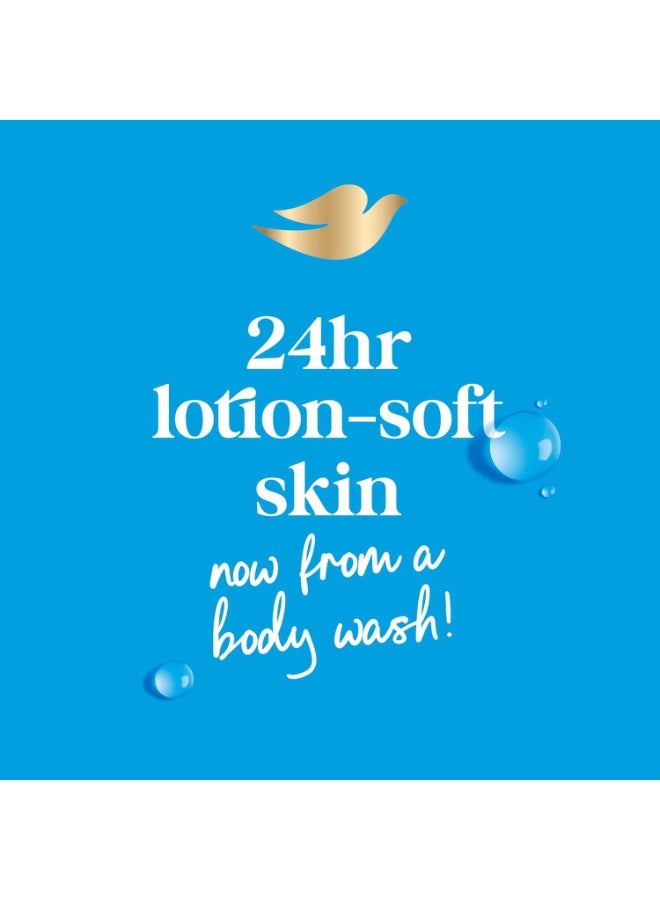 Dove Body Wash with Pump Gentle Exfoliate with Sea Minerals For 24hr Lotion-Soft Skin Moisturizing Skin Cleanser with No Sulfates No Parabens 30.6 oz