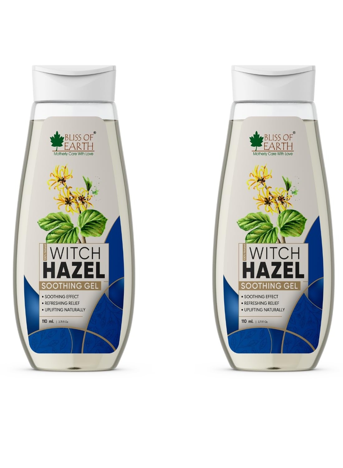 Witch Hazel Gel For Acne Hemorrhoids & Puffy Eyes 100GM Pack of 2