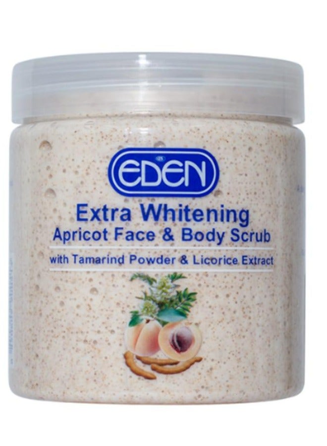 Extra Whitening Apricot Face & body scrub 500 g