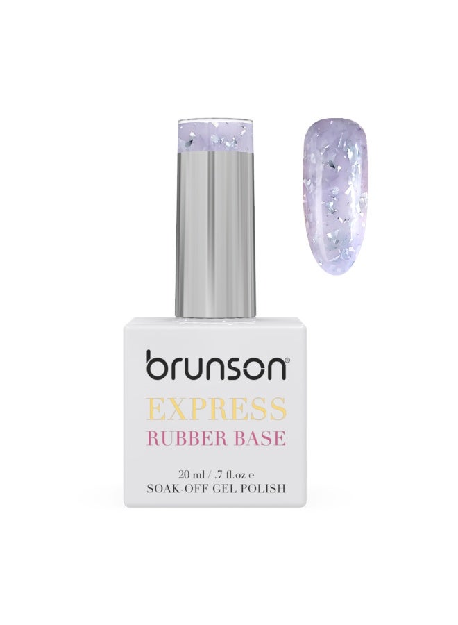 Rubber Base Gel Nail Polish 20Ml - French Rubber Base Coat Long-Lasting, Durable And Chip-Resistant Nail Strengthener Gel Nail Polish Base Coat For Manicure And Pedicure