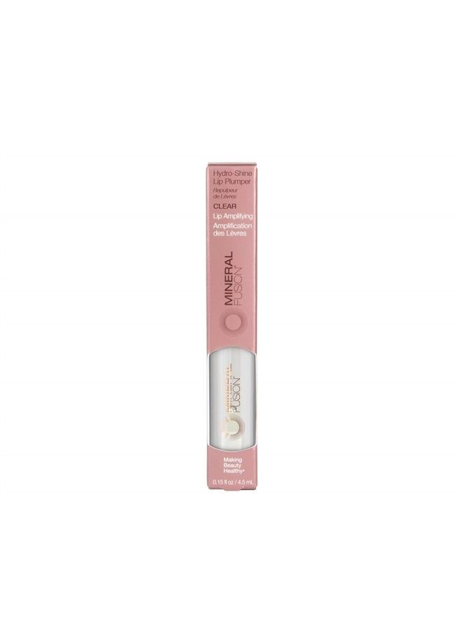 Hydro-Shine Lip Gloss Plumper, Clear, 0.15 Ounce