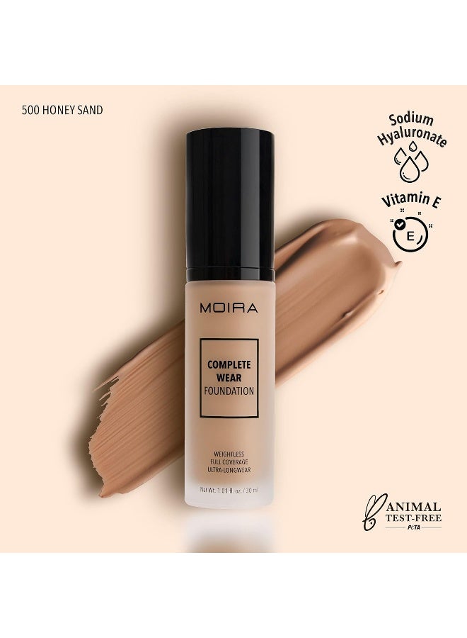 Complete Wear Foundation (500, Honey Sand) - image 2