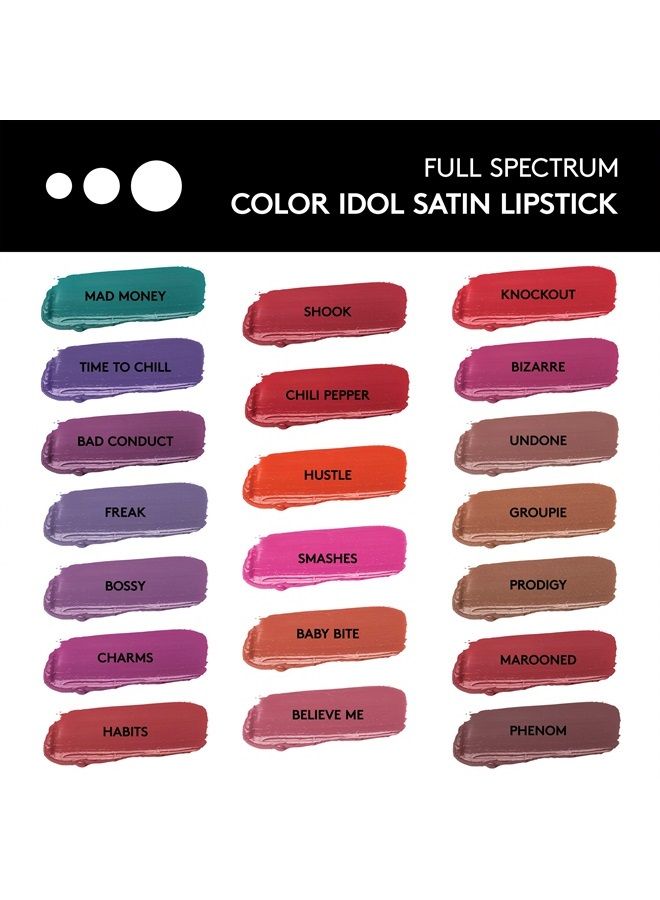 Full Spectrum Color Idol- Satin Lipstick Undone