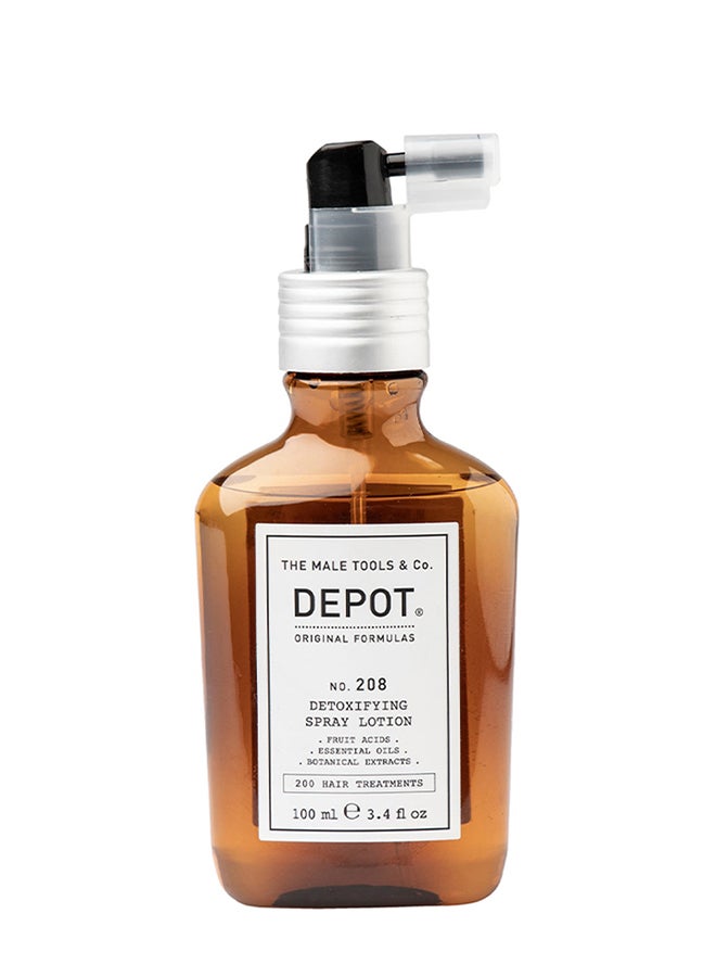 Detoxifying Scalp Spray Lotion - Cleanses & Purifies the Scalp from Buildup, Refreshes Hair at the Roots (100 ml)
