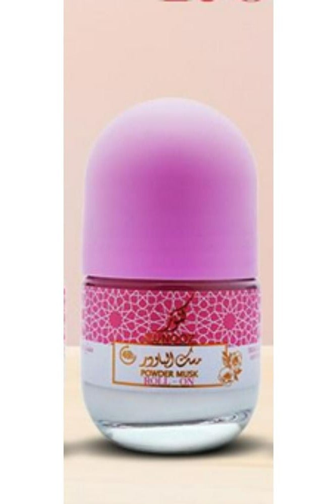 Powder Musk Roll On Skin Lightening Anti Perspirant 50 ML