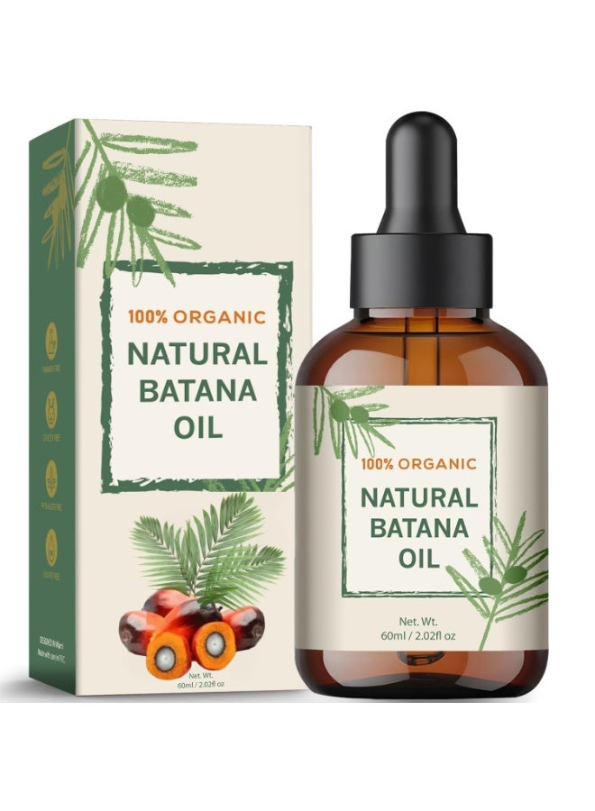 Batana Oil for Hair Growth √¢‚Ç¨‚Äú Dr Sebi Honduran Hair oil for Thicker, Stronger Hair, Repairs Split Ends & Dry Scalp, Supports Hair Regrowth for Men & Women, Natural Hair Moisturizer (2.02 fl oz)