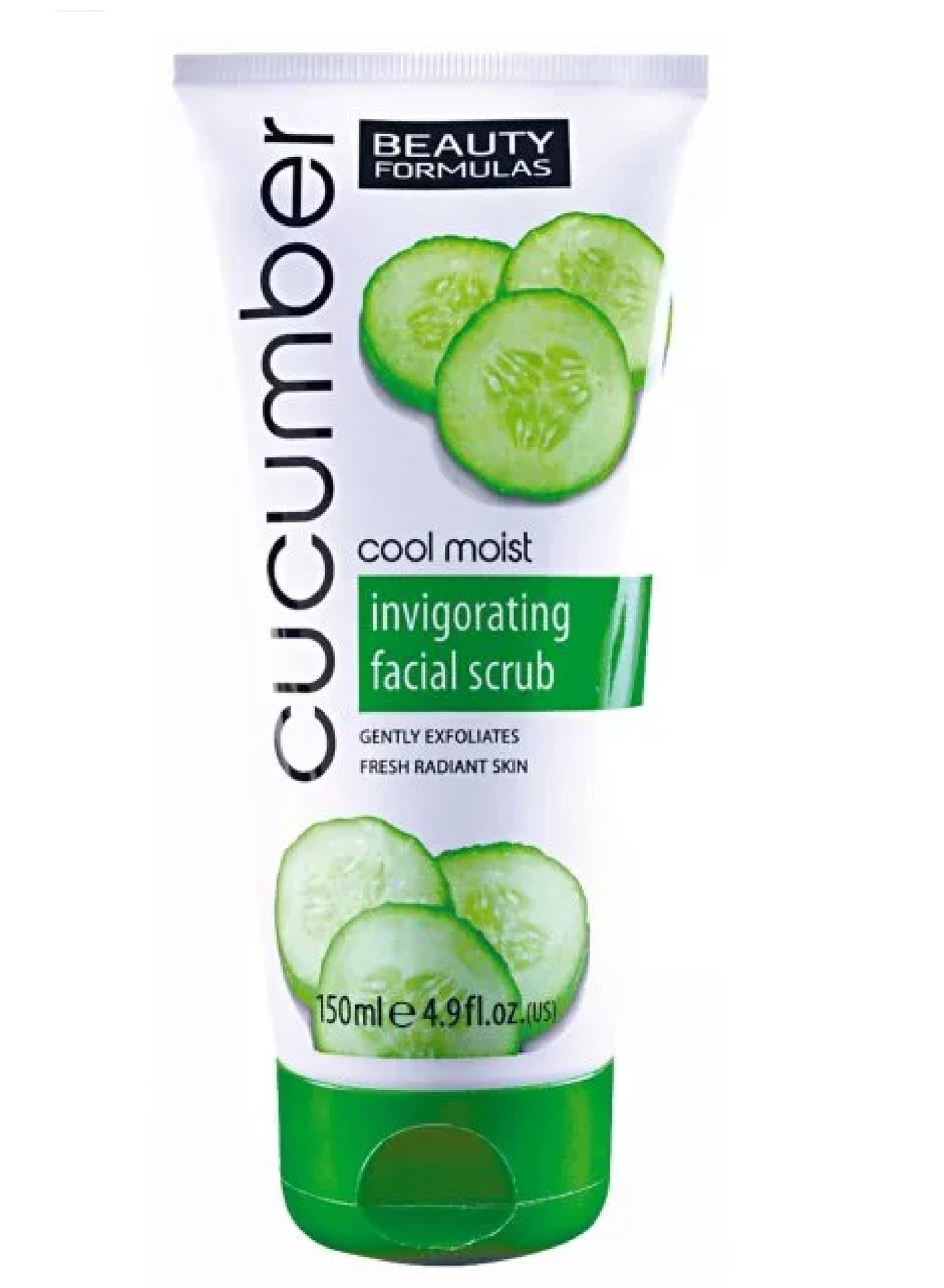 BEAUTY FORMULAS COOL MIST CUCUMBER FCL SCRB 150ML