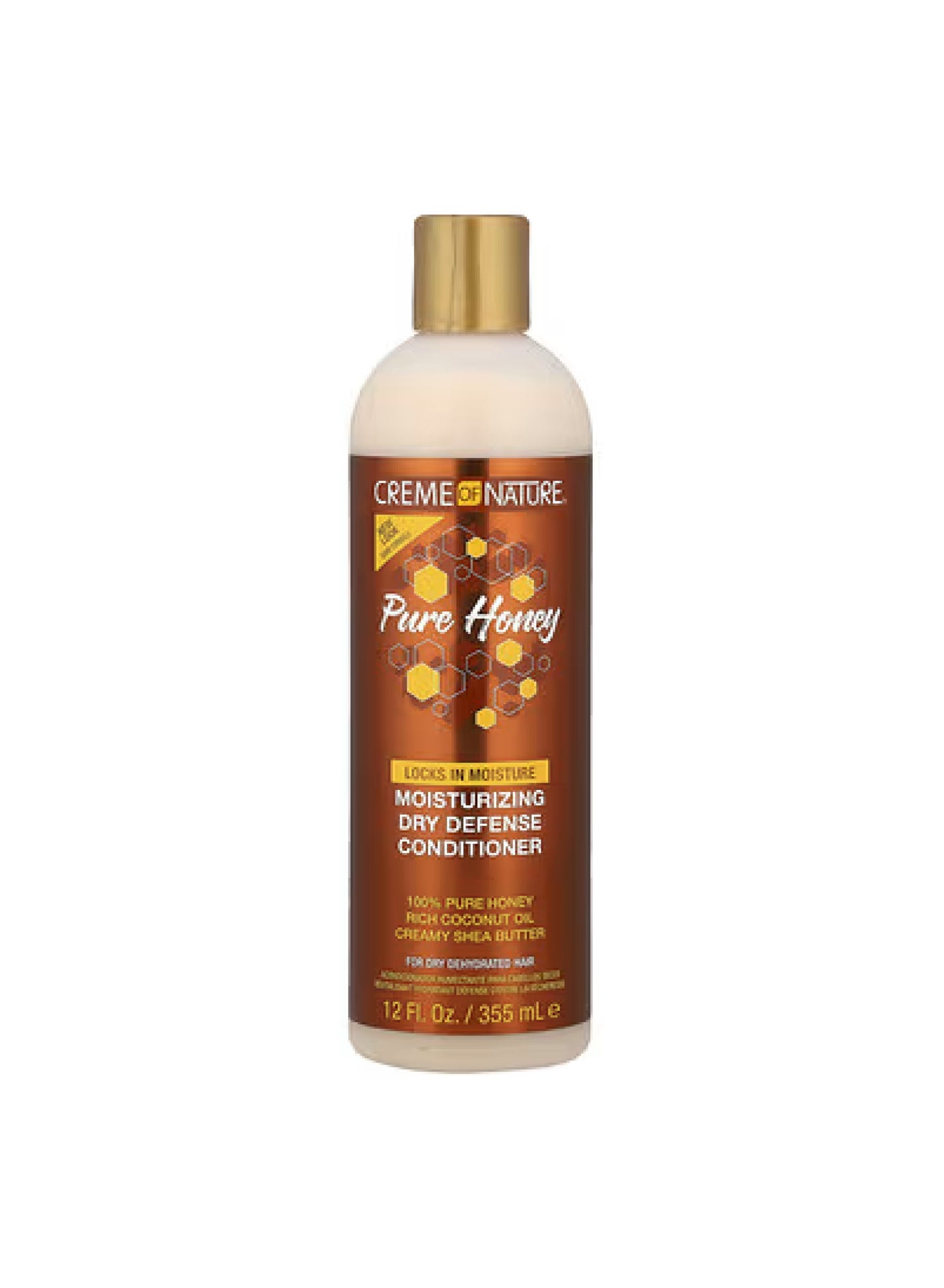 Pure Honey Moisturizing Dry Defense Conditioner For Dry Dehydrated Hair 12 fl oz 355 ml