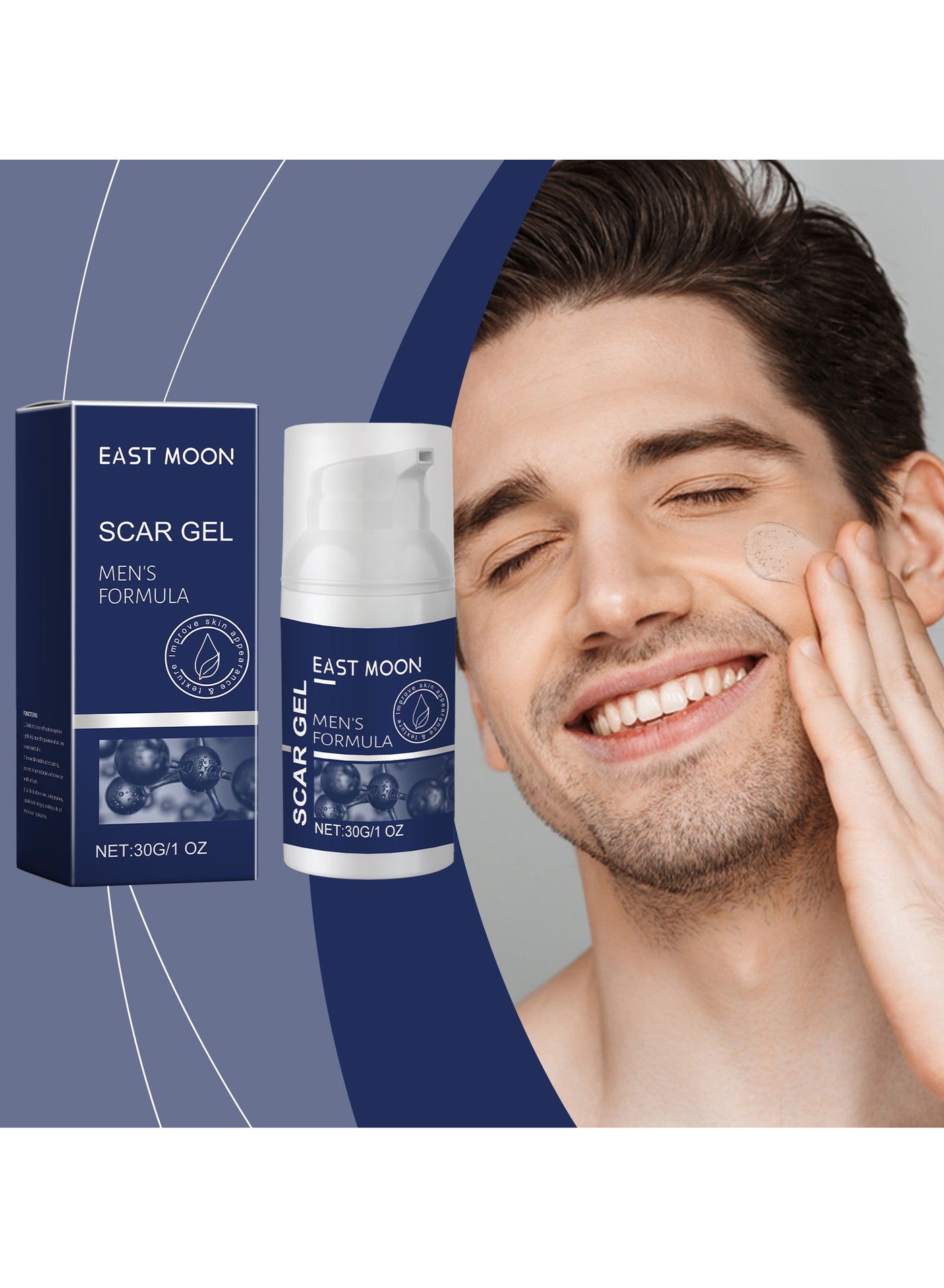 Silicone Scar Gel 30g Scar Cream,Scar Removal,Scar Treatment, Scar Removal Cream for C-Section, Stretch Marks, Acne, Surgery, Effective for Both Old and New Scars
