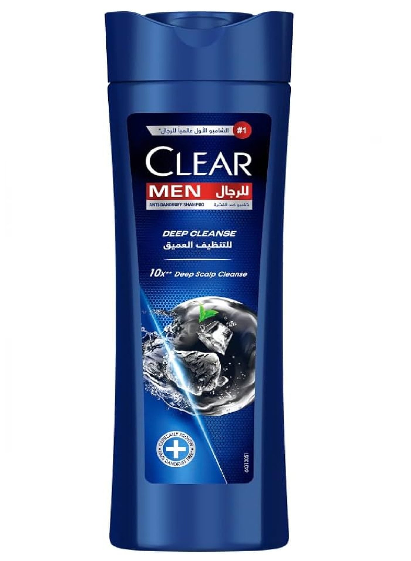 CLEAR MEN DEEP CLEANSE CHARCOL 400ML SHAMPOO
