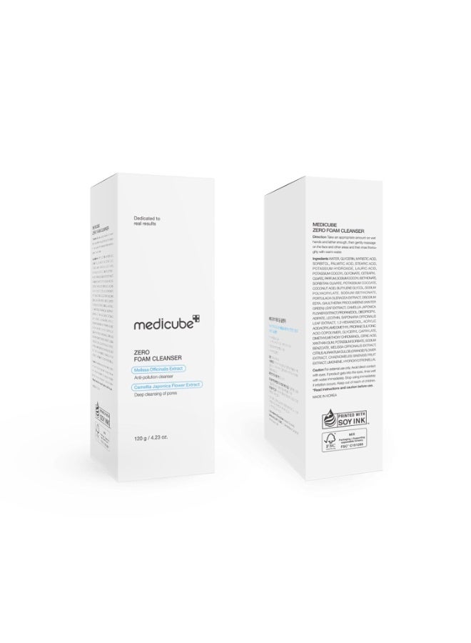 Zero Foam Cleanser for Sensitive Skin - Sebum Control, 120 g