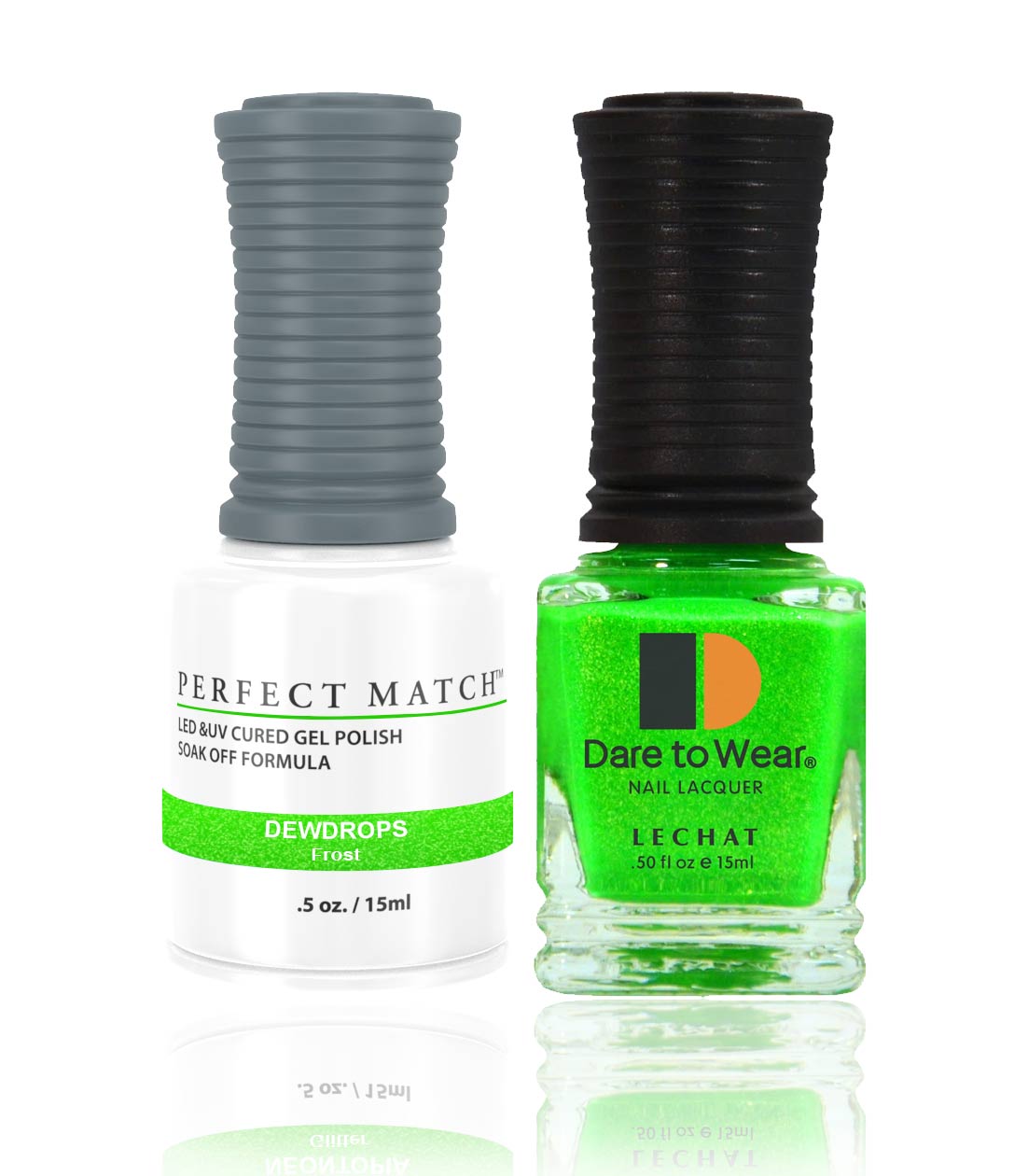 Perfect Match Gel Nail Polish 15ml Soak Off Long Lasting High Shine UV LED Gel Non Toxic Easy Application Wide Color Range for Manicure and Pedicure Dewdrops PMS149