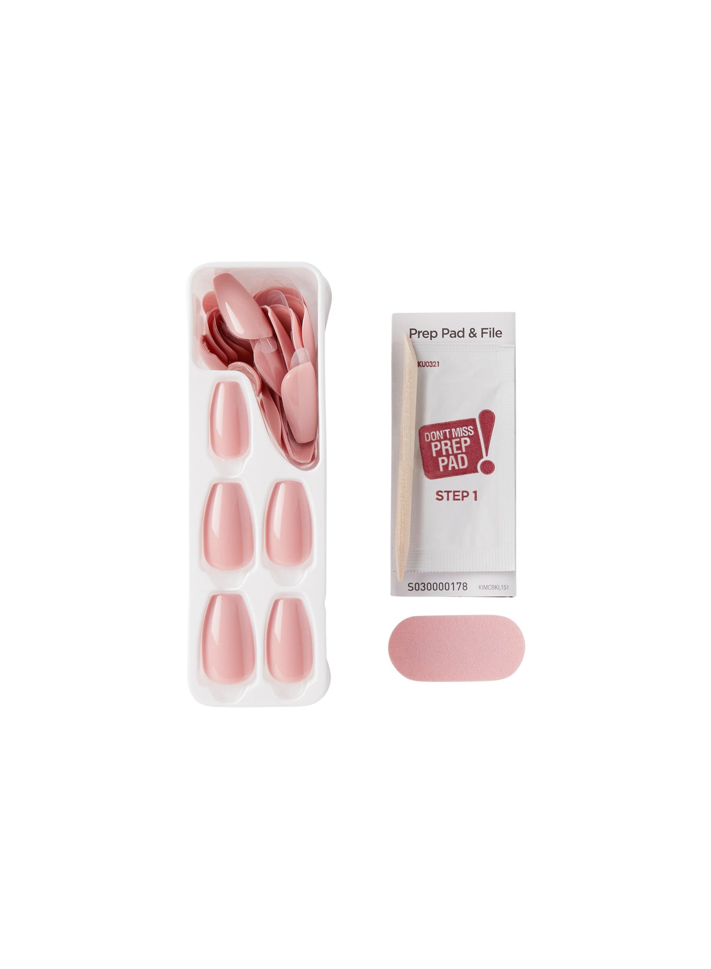 Kiss Impress Color Nails Medium Coffin- Sumptuous IMC504C - image 3