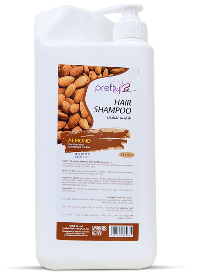 Hair Shampoo with Almond Extracts 5L