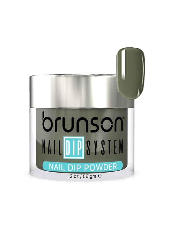 Nail Dip Powder Dip And Buff System Color 56gm, French Nail Art Starter Manicure Salon DIY At Home Odor Free And Long Lasting No Needed Nail Lamp Curing BDK121