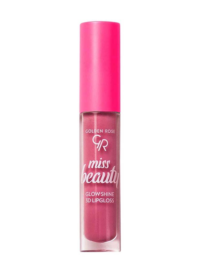 Miss Beauty Glow Shine 3D Lipgloss No 04 Pink Dream