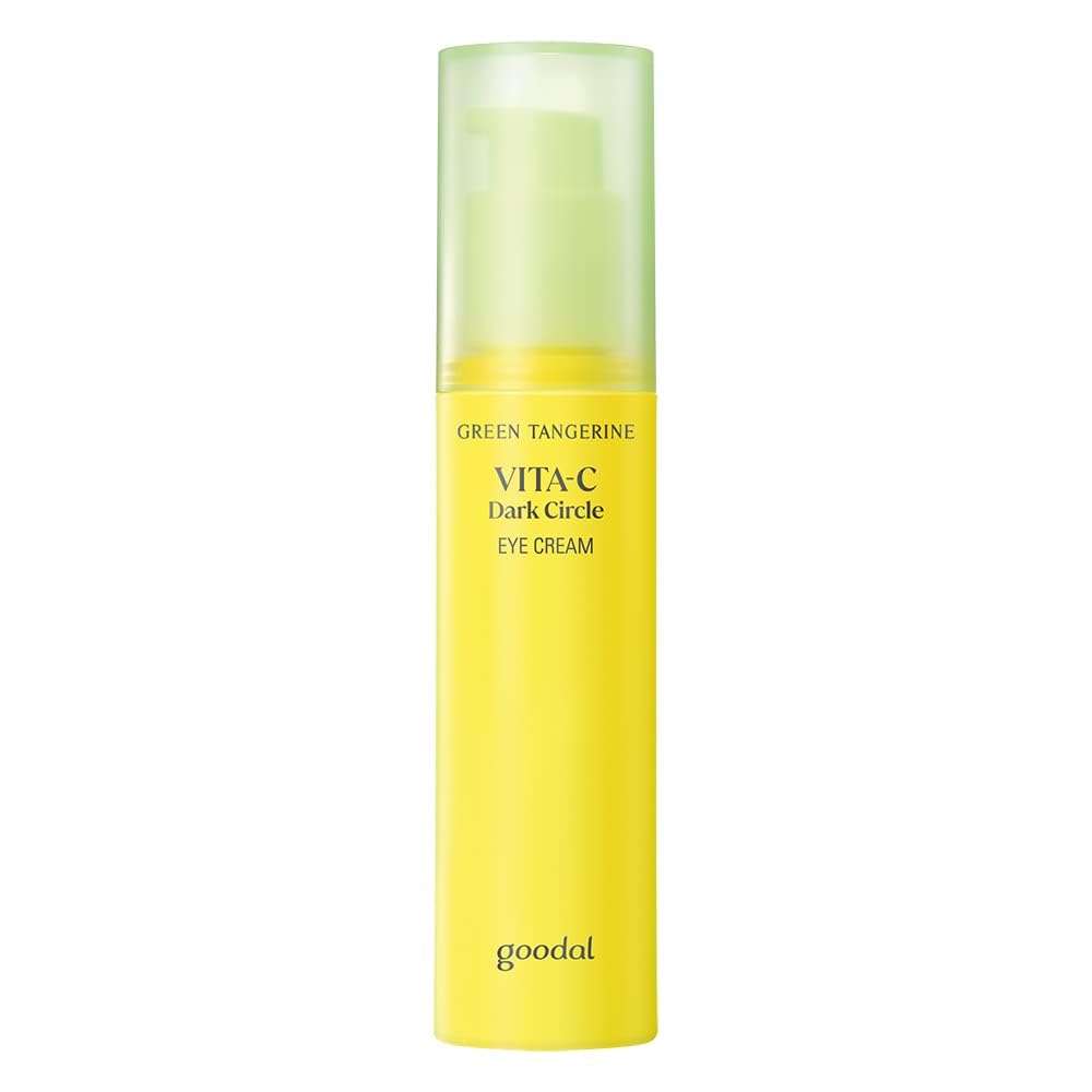 GOODAL Green Tangerine Vitamin C Dark Circle Eye Cream | Intensive Dark Circle Relief and Elasticity Treatment, Gentle, Non-irritating, Korean Skincare, K Beauty (NEW)