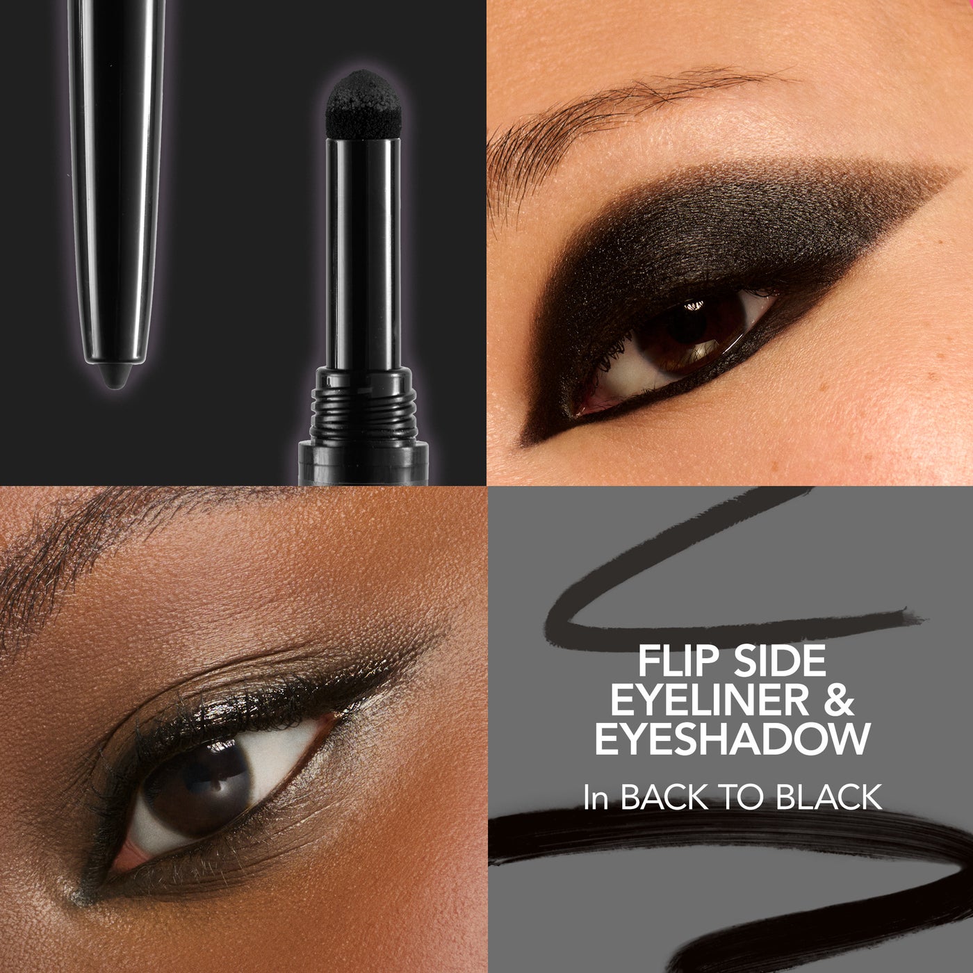 Flip Side Dual-Ended Liner & Shadow - Back to Black - image 6