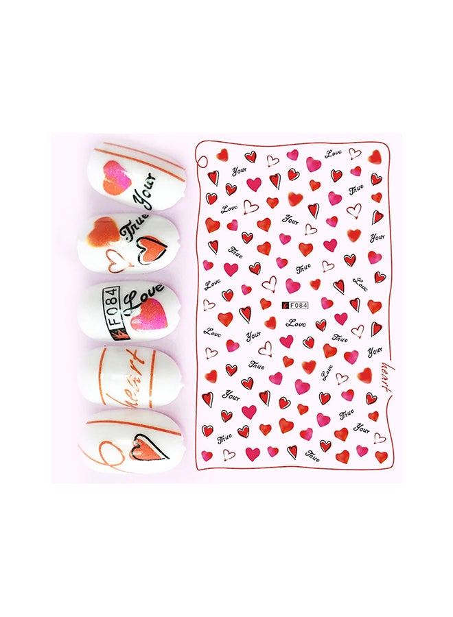 3D Design Stickers For Nails Art Decoration F084