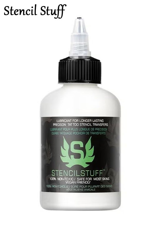 Precision Tattoo Stencil Transfres,Template Base Paste Semi-permanent Tattoo Transfer Paste Transfer Paste Suitable for Transfer Paper Machine Tattoo Supplies Accessories 120ml