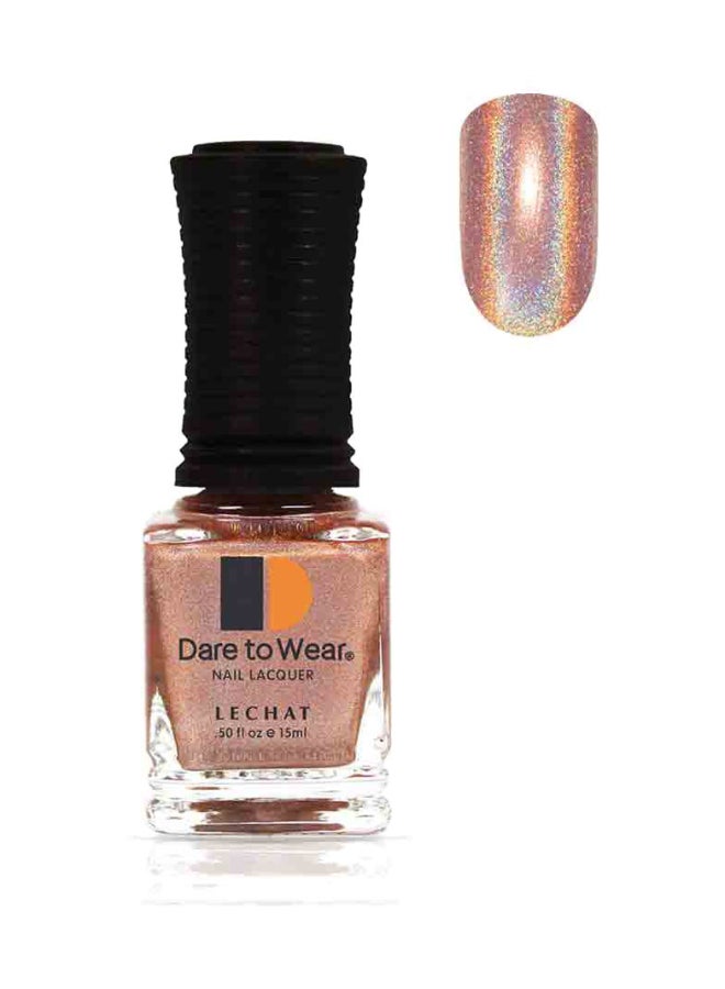 Nail Polish Color Terracotta Red Holographic Glitter By Lechat Spectra Wavelength Sdw04